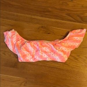 Off the shoulder bathing suit top